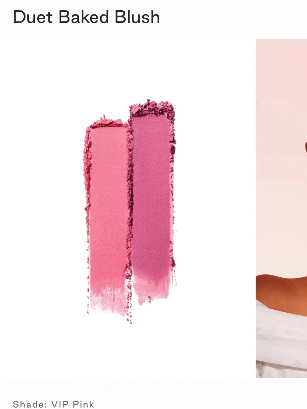 dibs. The Duet Baked Blush — VIP Pink Duo NIB